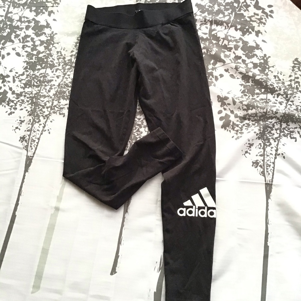 Black adidas leggings.